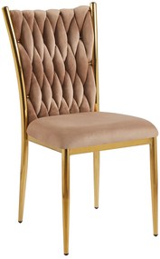 Krzeso Wiwen w kolorze zotego aksamitu