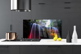 Szkło Dekoracyjne do Kuchni Dziki Wodospad Górski