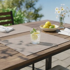 Podkładka pod Talerz Szara z Wzorem Mata na Stół 33x45 Dekoracyjna Stylowa