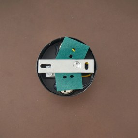 Designerski kinkiet brązowy organiczny 32 cm 2-źródła światła - Pulley