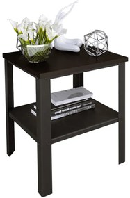 Stolik Kawowy Czarny W Stylu Loft Z5-W39