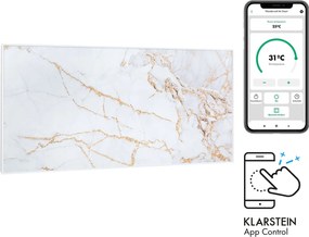 Klarstein Wonderwall Art Smart 700W 60x120cm Obraz na podczerwień Marmur