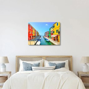 Obraz - Wyspa Burano, Wenecja, Włochy (70x50 cm)