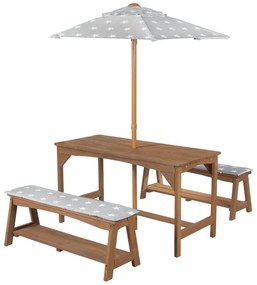 Dziecięcy zestaw ogrodowy 4 szt. Outdoor + – Roba