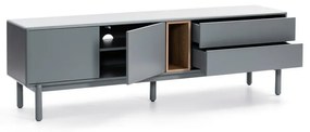 Niebieska/szara szafka pod TV 180x56 cm Corvo – Teulat