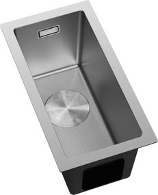 Mexen Trixo zlewozmywak stalowy 1-komorowy 230 x 440 mm, inox HC - 6411221000-01HC