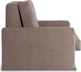 Fotel do Spania MILAN 1 Amerykanka Rozkładany Jednoosobowy Beżowy Nowoczesny