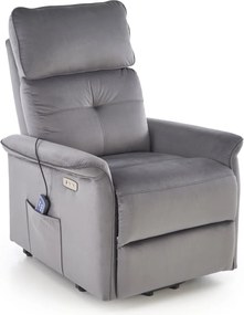 Fotel rozkładany elektrycznie z funkcją pionizacji Semir 2 Halmar