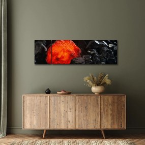 Obraz - świecący minerał (170x50 cm)