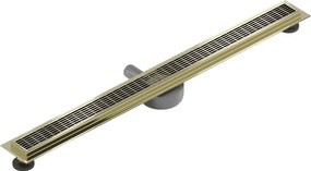 Mexen Flat 360° M33 odpływ liniowy obrotowy 80 cm, złoty - 1533080-40