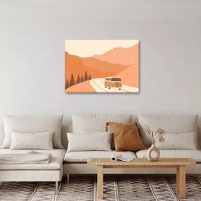 Obraz - Vintage van N⁰1 (70x50 cm)
