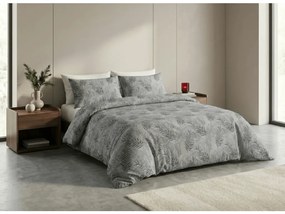 PrzytulneMieszkanie.pl PrzytulneMieszkanie.pl Bawełniana pościel FLOERIUM szara Rozmiar pościeli: 70 x 90 cm | 140 x 200 cm