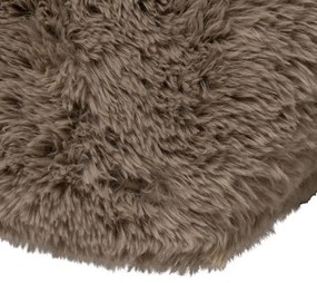 Brązowy fotel Teddy – Ixia