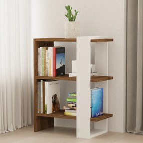 Biblioteczka Gaye Walnut White