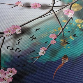 Obraz - Drzewo, grafika (125x70 cm)