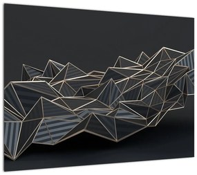 Obraz abstrakcji (70x50 cm)