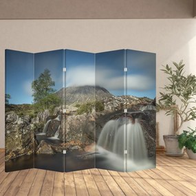 Parawan - Wodospady i góry (210x170 cm)