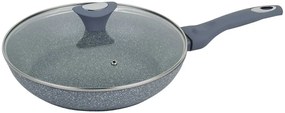 Patelnia ze szklana pokrywą 28 cm S5-A42