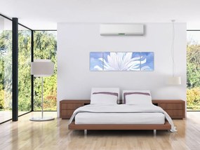 Obraz - Kwiat lotosu (170x50 cm)