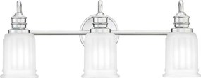 Quoizel QZ-SWELL3-PC-BATH-LED Kinkiet łazienkowy SWELL 3xG9/3W/230V IP44 chrom