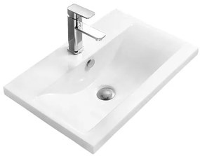 Mexen Emma umywalka wpuszczana w blat 51 x 39 cm, biała - 25055100