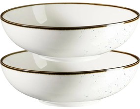 Mäser 2-częściowy zestaw misek Pintar Białeniebieskie kropki 22 cm