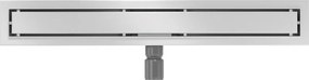 Mexen Flat M13 odpływ liniowy 2w1 60 cm, inox - 1010060-15