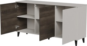 Komoda z ryflowaniem Random 2 KM-1 Halmar