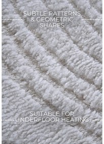Kremowy chodnik 80x240 cm Pigment Cream White – Elle Decoration