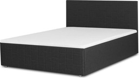 Łóżko OTTO 160x200 cm Brąz Z materacem