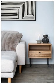 Poduszka dekoracyjna ze sztucznego futra 45x45 cm Galena – House Nordic