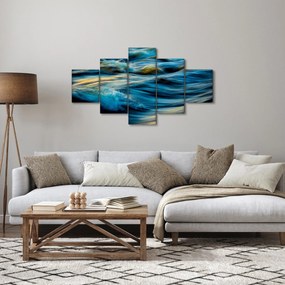 Obraz - Fale (125x70 cm)