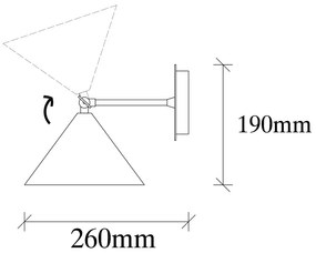 Czarny kinkiet Berceste – Opviq lights