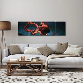 Obraz - Ośmiornica (170x50 cm)