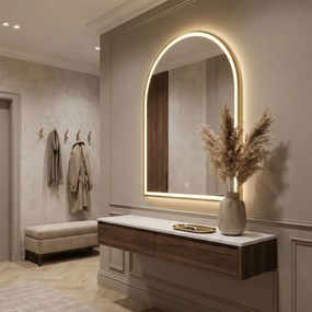 LUSTRO ŚCIENNE LED 60x100cm DART GOLD