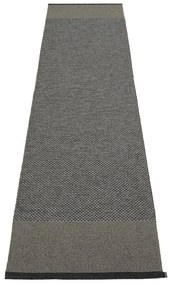 Antracytowy chodnik odpowiedni na zewnątrz 70x300 cm Edit Charcoal – Pappelina