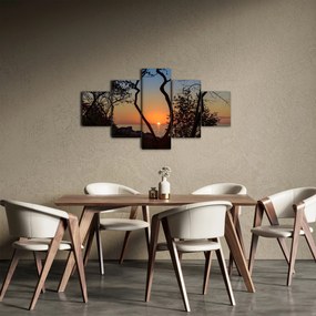 Obraz zachodu słońca (125x70 cm)