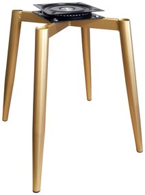 Krzesło obrotowe Velvet podstawa złota MG05