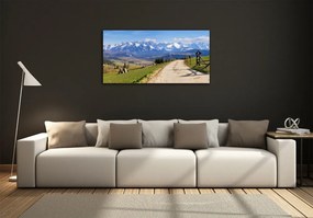 Foto obraz szkło hartowane Panorama Tatr