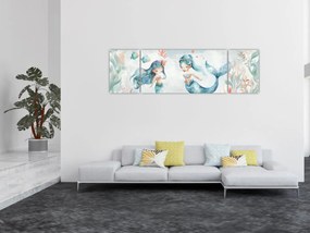 Obraz - Syreny (170x50 cm)