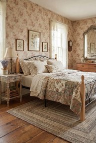 Czarne Metalowe Czarny Łóżko W Stylu Vintage + Dąb 120X200 Cm M6-P65