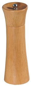 Kesper 13631 Młynek do pieprzu drewno kauczukowe, wys. 18 cm