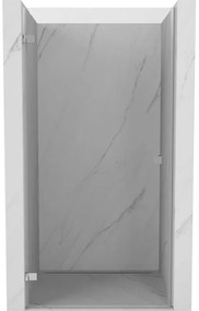 Mexen Lunar-B drzwi prysznicowe uchylne lewe 55 cm, transparent, chrom - 832-055-000-01-00-L