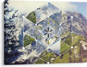Obraz - Figura geometryczna (70x50 cm)