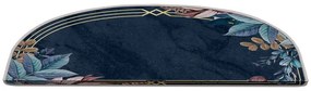Ciemnoniebieskie dywaniki na schody zestaw 16 szt. 20x65 cm Sanctuary – Vitaus