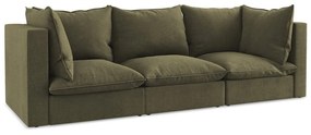 Sofa w kolorze khaki 255 cm Manao – Makamii