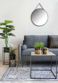 Zestaw 2 metalowych kwietników Marla
