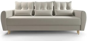 Beżowa sofa rozkładana - Sinsiew 3X