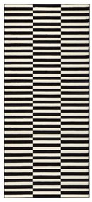 Czarno-biały chodnik Hanse Home Gloria Panel, 80x200 cm