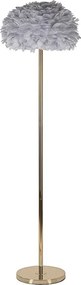 Lampa podłogowa Feathers Slim Szara Cm Ø43X170